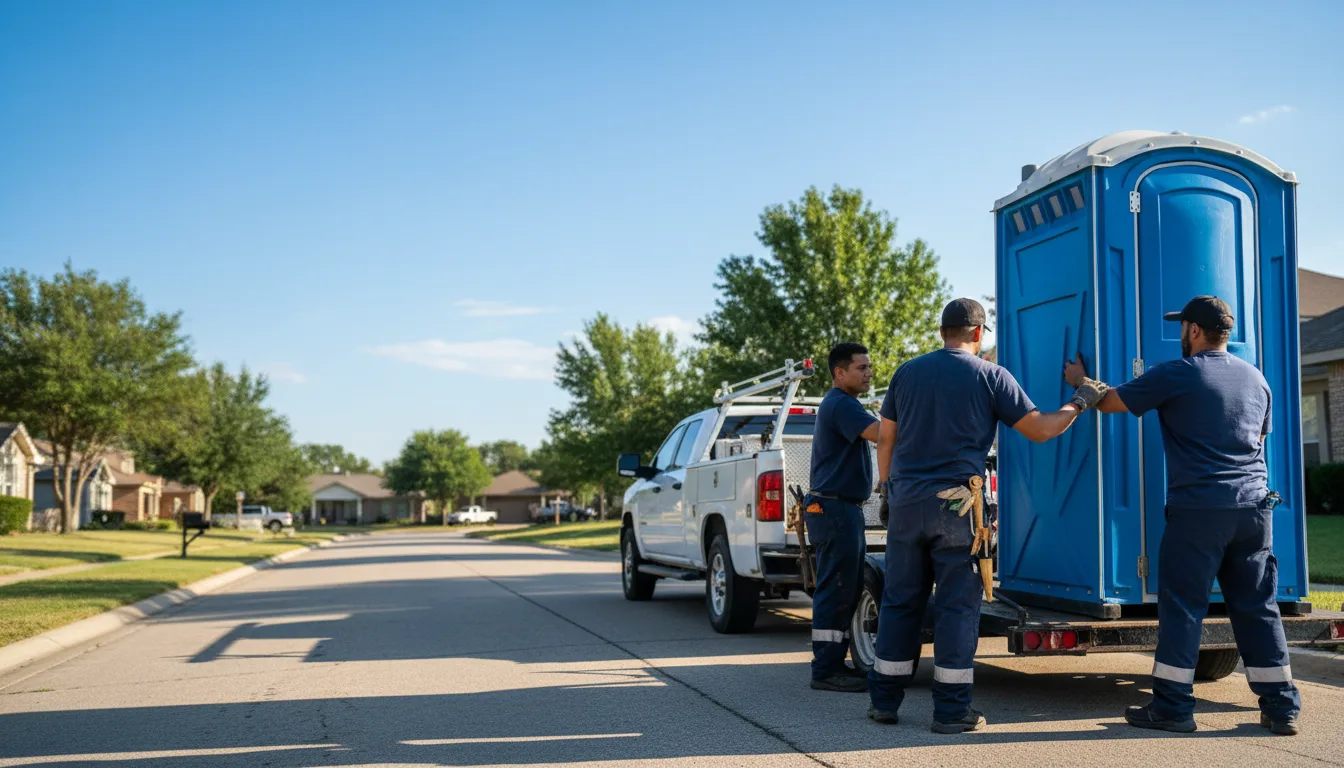 Portable Toilet Rental in Glasgow, MO near me